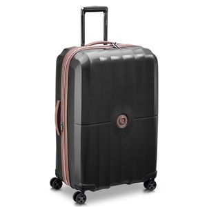 Delsey St Tropez 28” Checked-in Hardshell Spinner Luggage Black